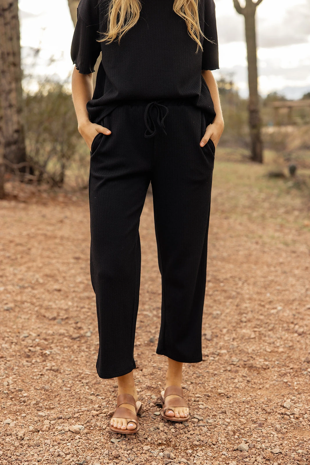The Iris Textured Pants - Image 4