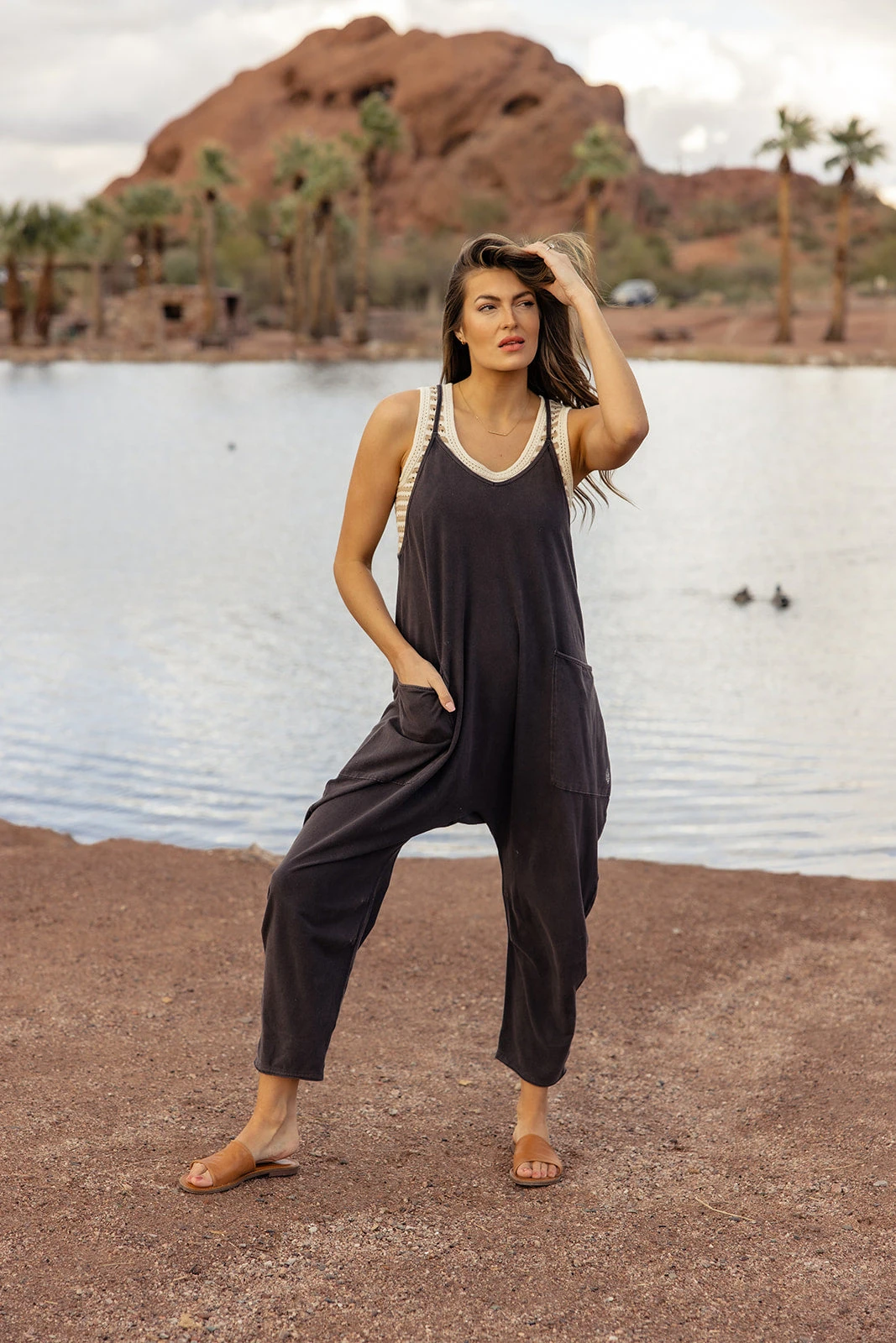 Free People Hot Shot Onesie - Image 10