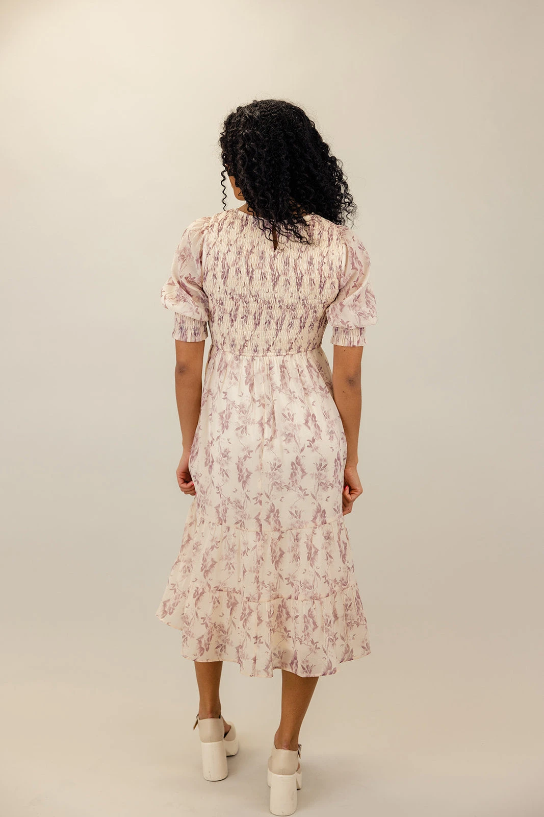 Fairytale Bliss Floral Dress - Image 5