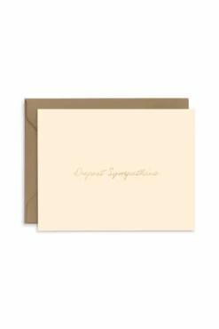Deepest Sympathies Card