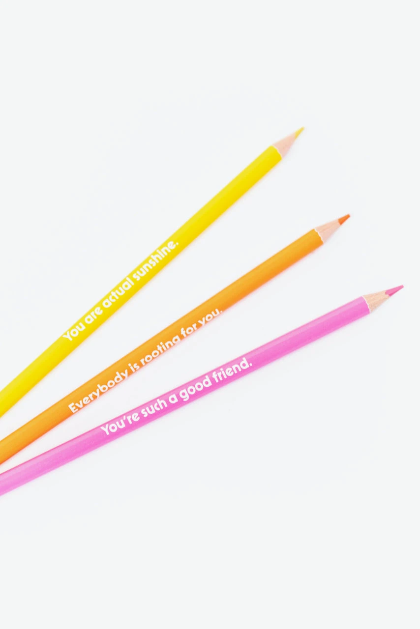 Talk To Me Compliment Colored Pencils - Image 3