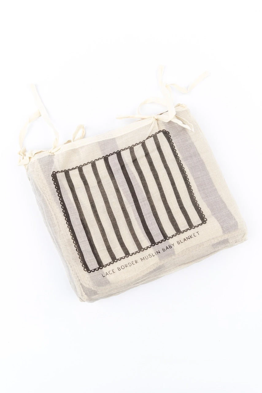 Go With The Flow Muslin Baby Blanket - Image 4