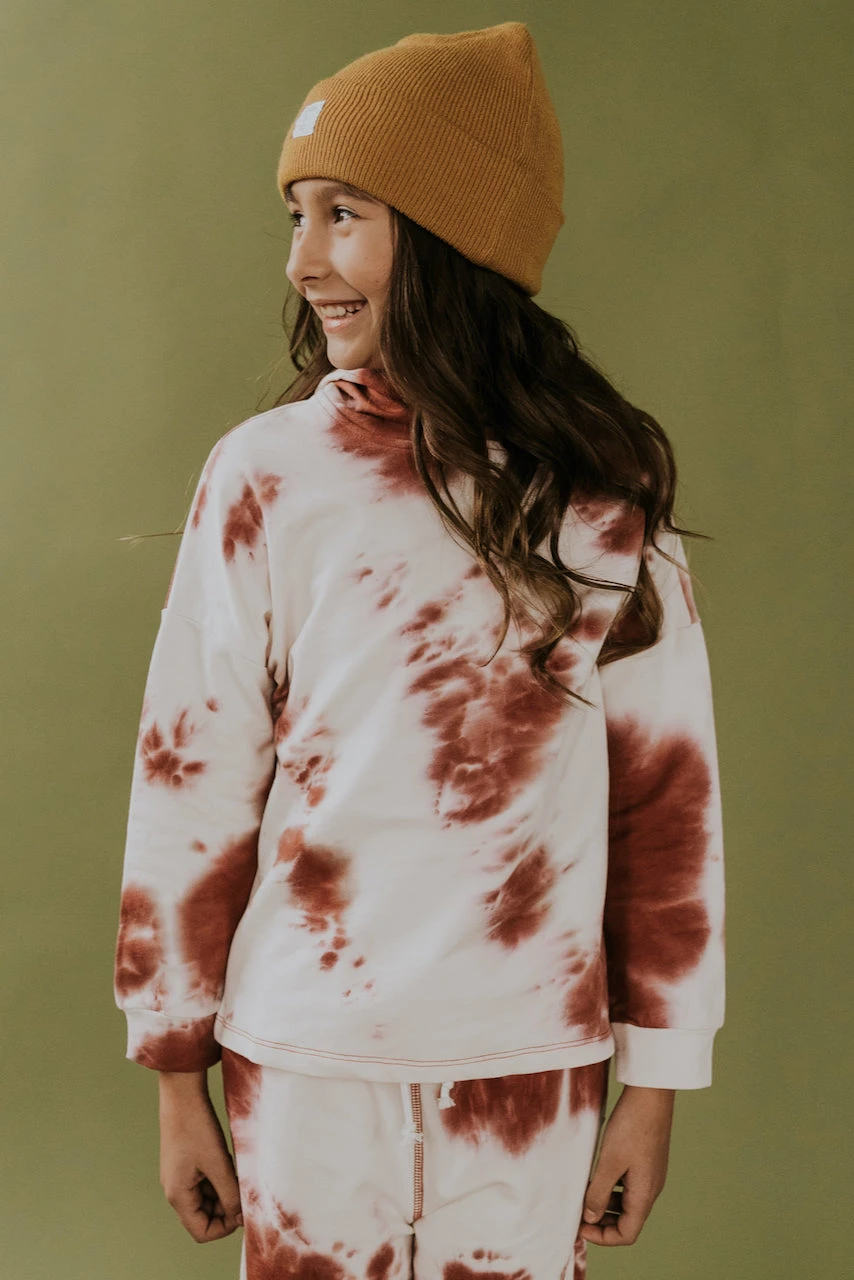 Happy Feelings Tie Dye Hoodie - Image 11