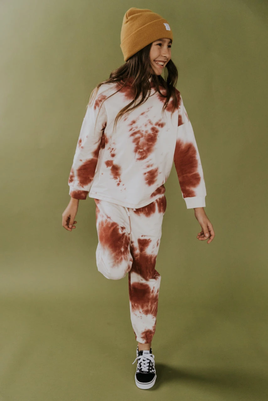 Happy Feelings Tie Dye Hoodie - Image 7