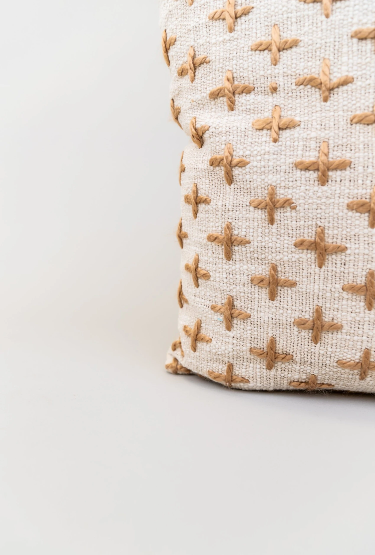 Sparrow Cross Embroidered Pillow - Image 7