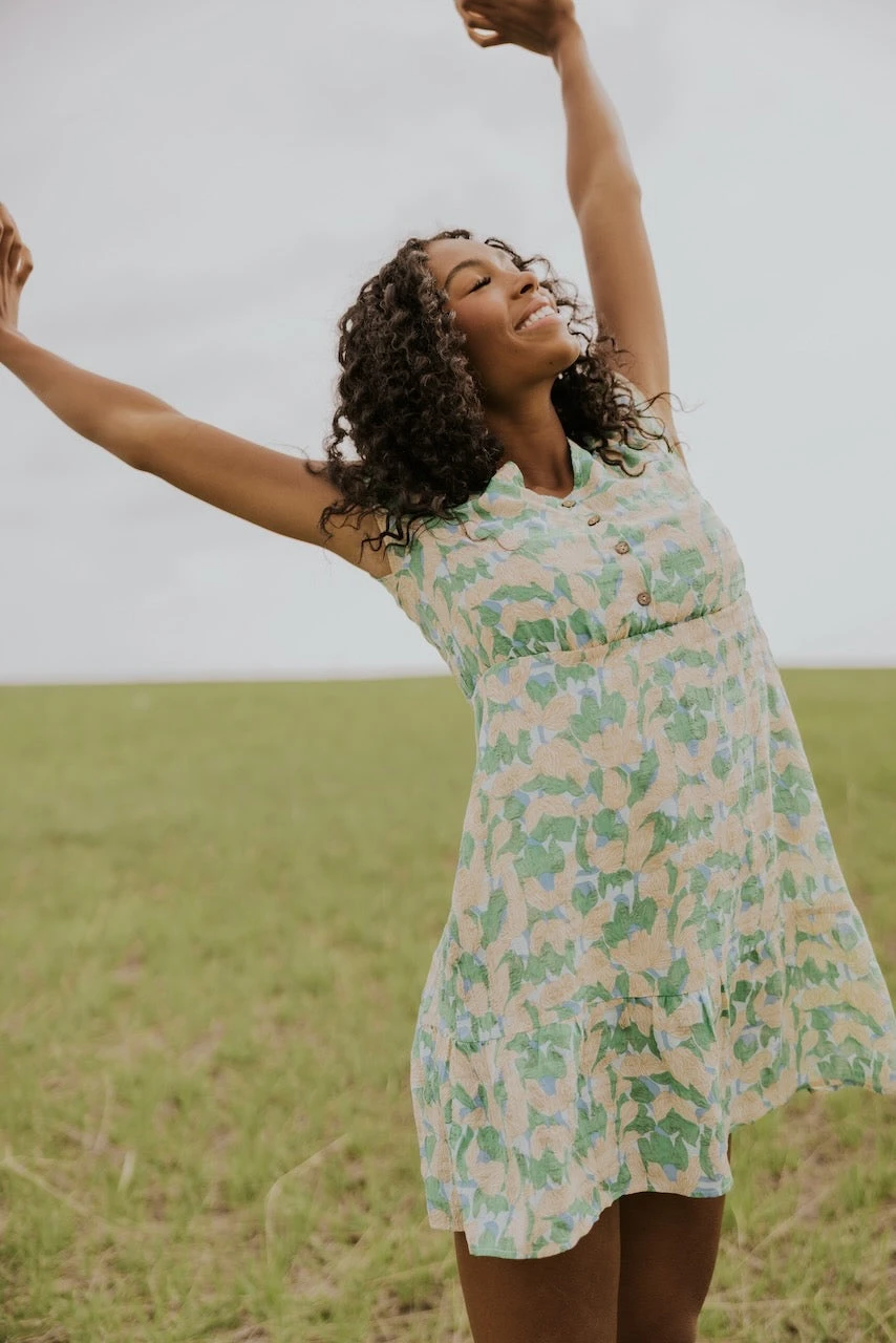 Play My Music Button Dress - Image 4