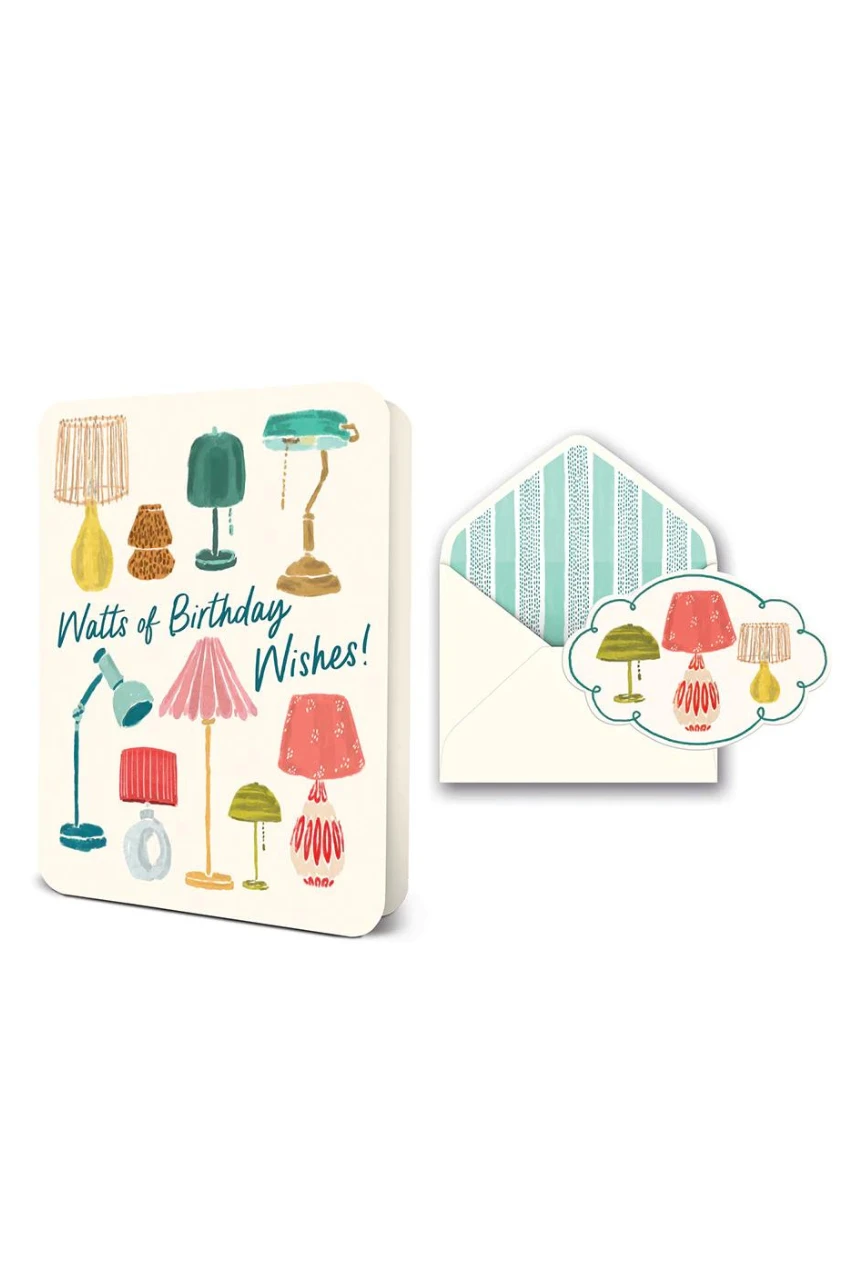 Watts Of Birthday Wishes Card