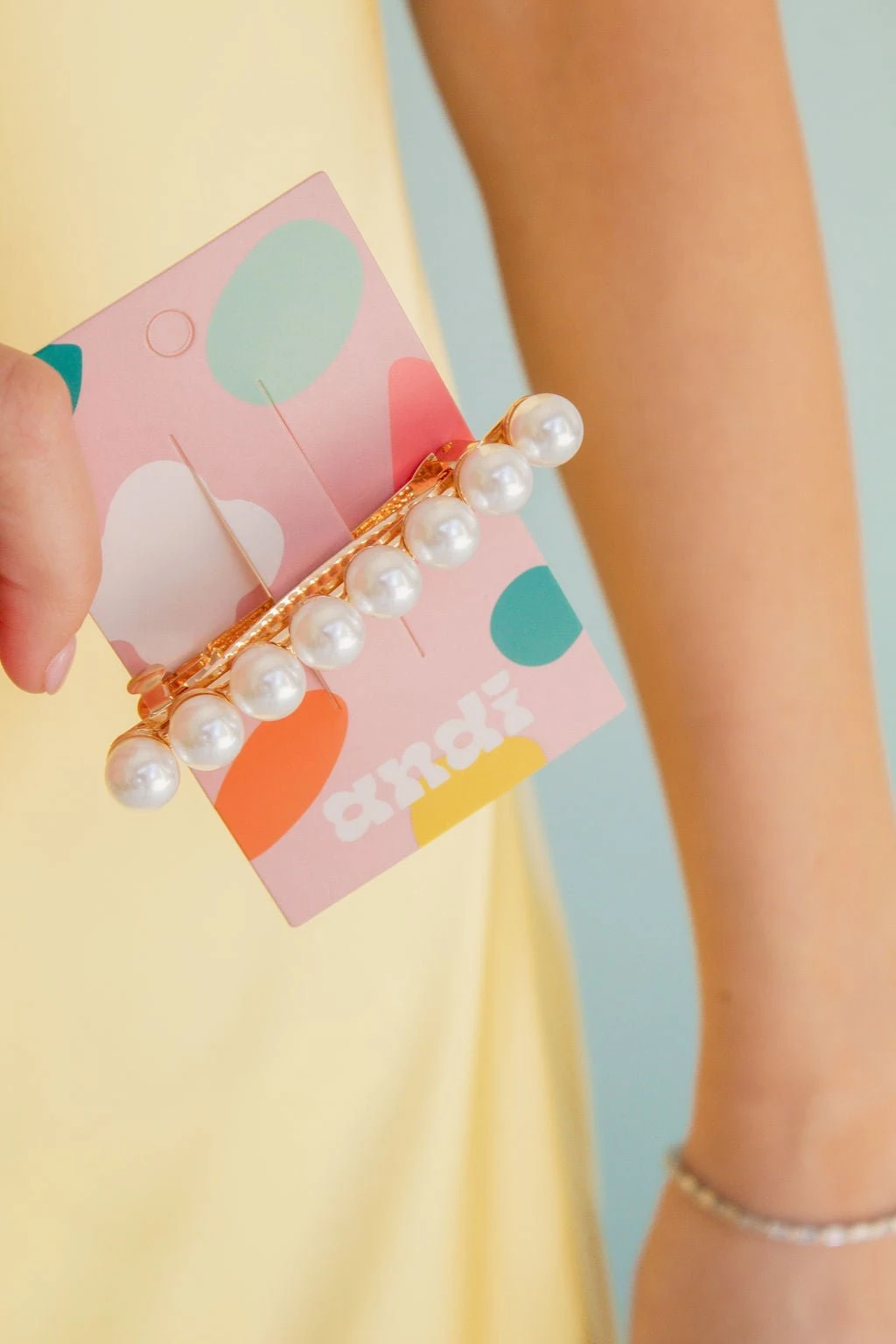 Classic Pearl Barrette - Image 2